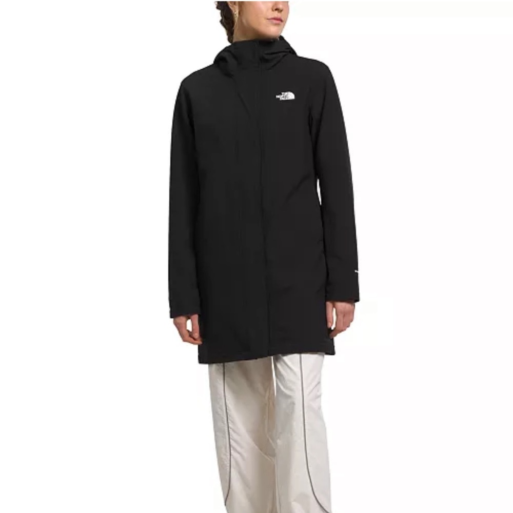 The North Face Women's Black Hooded Trench Coat